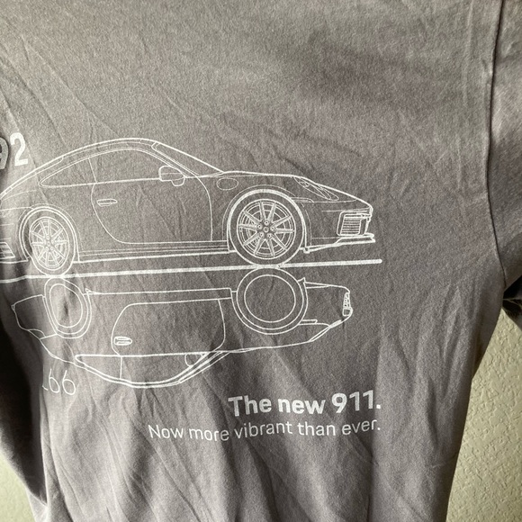 Porsche brand T-shirt “922” gray large - Picture 3 of 10